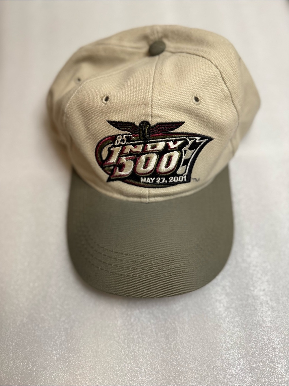 Vintage 2001 85th Indianapolis 500 Commemorative Cap